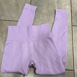 SET Active seamless Lilac Leggings